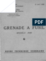 32213925 Grenade a Fusil Modele 1948 Guide Technique Sommaire Avril 1949 France