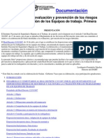 Guia Evaluacion y Prevencion Riesgos Utilizacion Equipos de Trabajo I