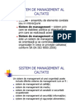 Sistem de Management Al Caltatii