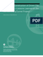 Download Design and Construction of Driven Pile Foundation by adnan SN14045726 doc pdf