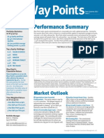 Performance Summary: Market Outlook