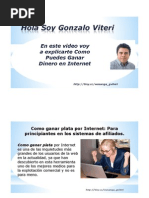 Como Ganar Plata Por Internet. Para Principiantes en Los Sistemas de Afiliados