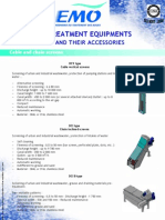 Pretreatment Equipments: and Their Accessories