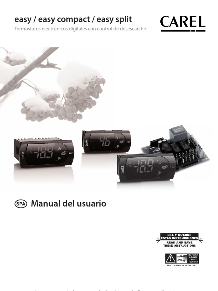 Termostatos Carel PDF | PDF | Residuos | Tornillo