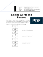 Linking Words and Phrases: Learning Centre