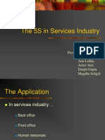 5S in Service Industries