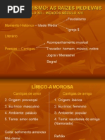 Trovadorismo a Classicismo