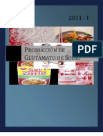 Producción de Glutamato de Sodio PDF