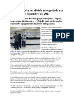 Inadimplência em dívida renegociada é a maior desde dezembro de 2011