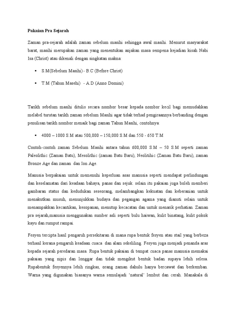 20121220151203pakaian Pra Sejarah Barat Pdf