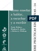 Como Ensenar A Hablar Escuchar y Escribir Microhabilidades