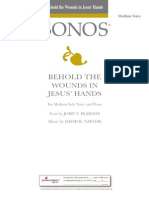 Behold The Wounds in Jesus' Hands