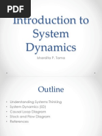 Introduction To System Dynamics