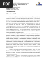 A Economia e o Direito