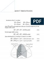 Appendix C Spherical Geometry