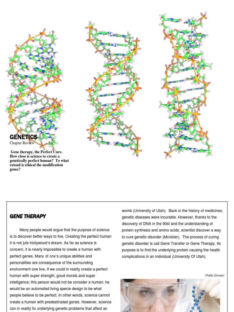 Draft 1 | PDF | Gene Therapy | Sense (Molecular Biology)