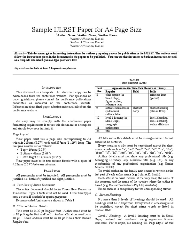 Paper Template | PDF