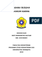 Tugas Agama Buddha 4 (Hukum Karma)