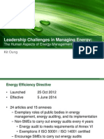 Leadership Challenges in Managing Energy - Cambridge Energy Conference Version