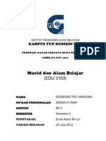 Murid Dan Alam Belajar