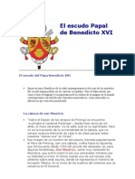 El Escudo Papal de Benedicto XVI