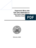 Supersonic Micro-Jets and Their Application To Few-Cycle Laser-Driven Electron Acceleration Dissertation LMU München PDF