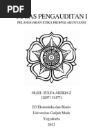 Download Kasus Pelanggaran Etika Profesi by Zulfa Adzkia SN140580056 doc pdf
