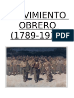 Tema 4. Movimiento Obrero