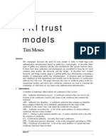 PKI Trust Models