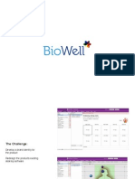 BioWell Portfolio Sheet