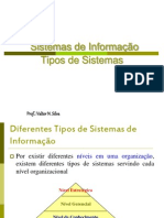 Sistemas de Informacao - Tipo de Sistemas