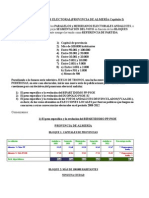 JUEGO DE TRONOS ELECTORAL(PROVINCIA DE ALMERÍA Capítulo I)