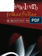11ª Feira do Livro - Folhas Soltas - Vouzela - Flyer