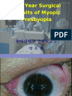 Myopic Presbyopia by 2 years study