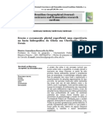 Artigo - Erosão e Escoamento Pluvial Superficial PDF