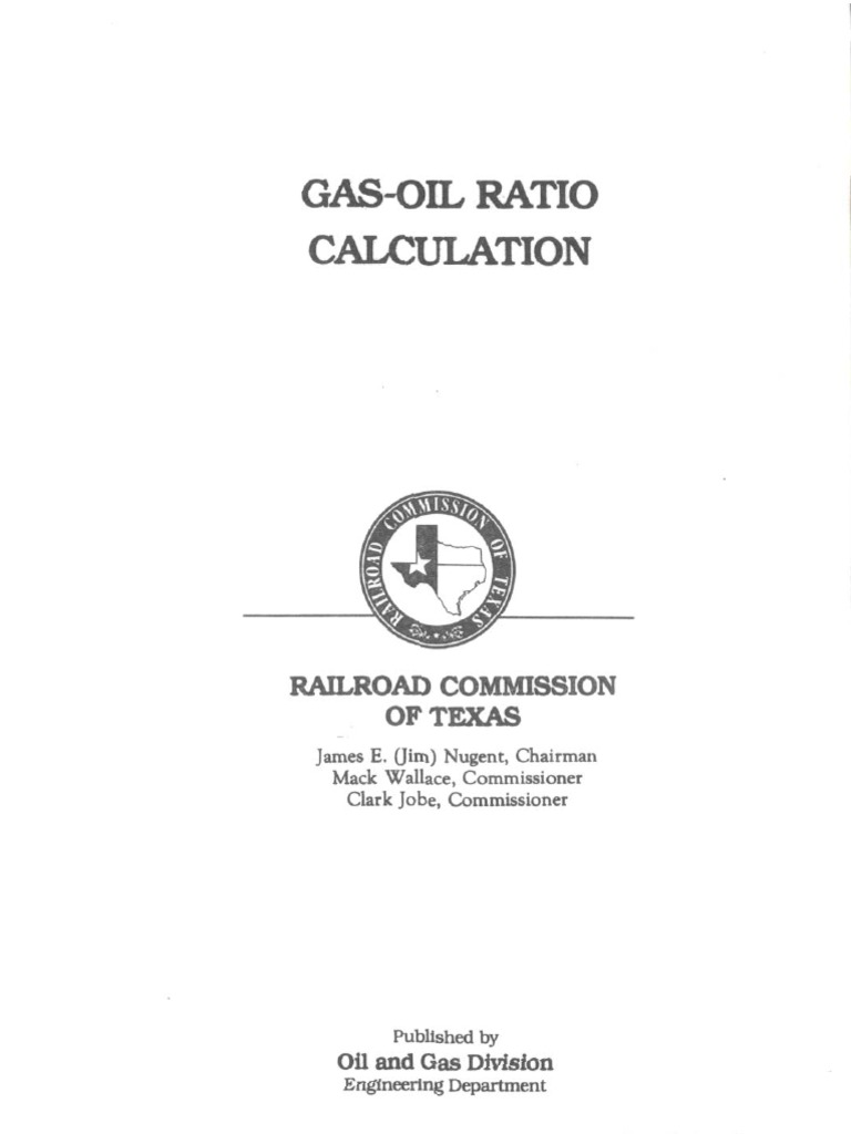 Gasoil Ratio Calculation