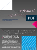 Reflexia Si Refractia Luminii1