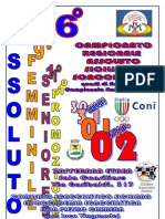 Campionato Regionale Assoluto Sicilia 2013
