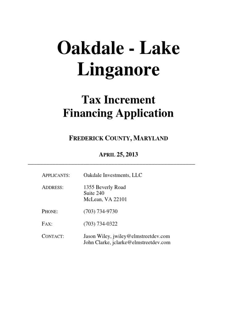 Oakdale TIF Application 4.25.13 Final PDF Interstate Highway