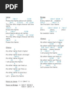 Awesome Medley Chords Pdf