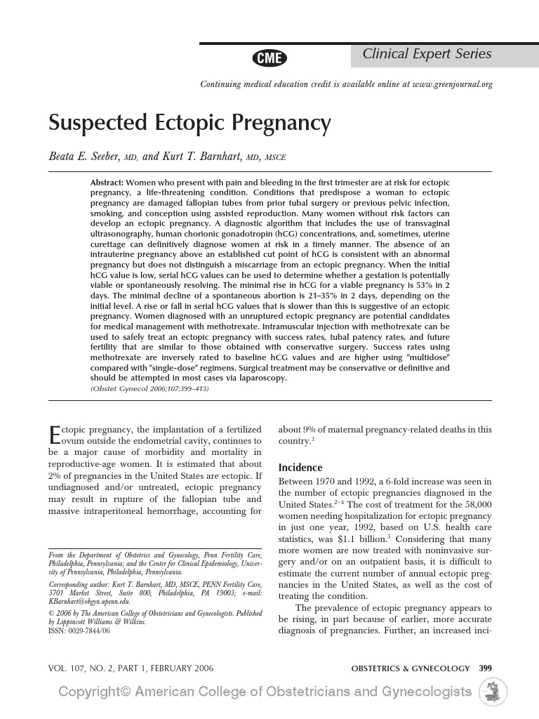 Miscarriage: A Case Study