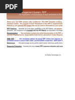 Download Warehouse Management Software WMS System Selection RFP Template 2013 by SusanLK SN140670216 doc pdf