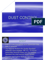 Quality - Dust Control