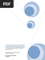 Download Section 205 of the Companies Act 1963 Provides a Comprehensive Remedy for Aggreived Shareholders by Shane Thomas SN140680229 doc pdf