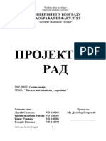 Projektni Rad ''Nasilje Nad Mladima U Porodici''