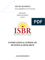 Retail Banking: International School of Business & Research
