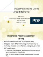 Varroa Management Using Drone Brood Removal