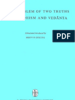 The Problem of Two Truths in Buddhism and Vedanta