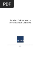 Teoría y Práctica de la Investigación Criminal