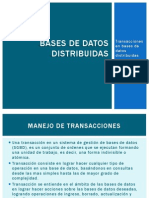 Bases de Datos DistribuidasIII
